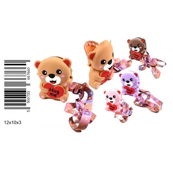 Torebeczka silikonowa miś