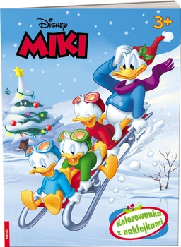 Disney Miki. Kolorowanka z Naklejkami Ameet