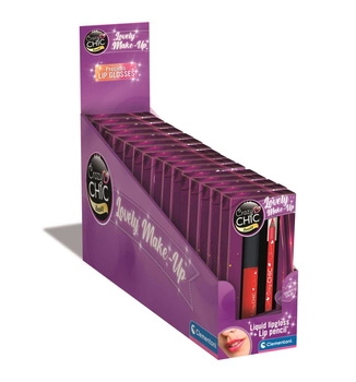 Crazy Chic. Błyszczyk i konturówka Party Queen, Clementoni