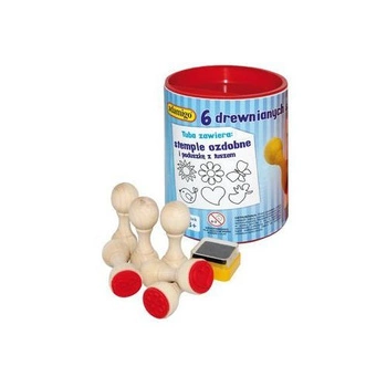 STEMPLE OZDOBNE 6SZTUK