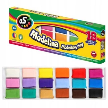 MODELINA  AS 18 KOLORÓW