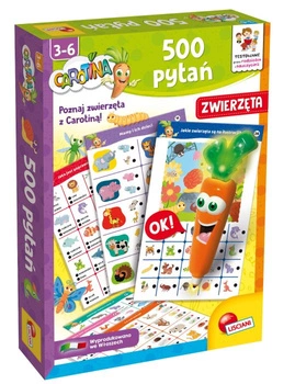 Carotina 500 Pytań Zwierzęta Lisciani