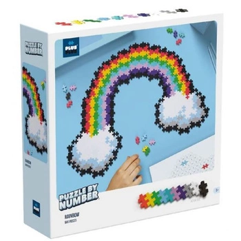 Plus-Plus PUZZLE BY NUMBER TĘCZA - 500 ELEMENTÓW