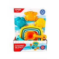 Zestaw Składane wiaderko+ Akcesoria Do kąpieli/ Na plażę