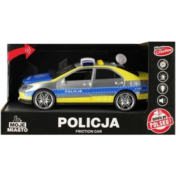 AUTO POLICJA B O 30X17X14 MOJE MIASTO PLPL MC 24