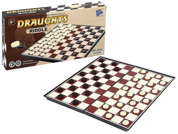 zestaw gier szachy i warcaby, magnetyczne; 20,8x10,5x3cm, Box