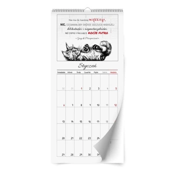 Kalpol.bis Kalendarz ścienny 2026 notatnikowy