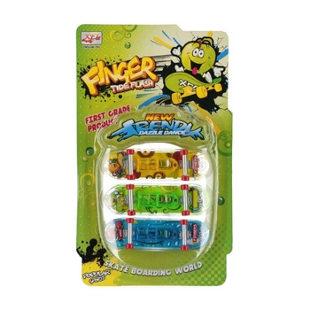 Deskorolka Fingerboard do skręcania 3szt Mega Creative