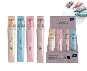 Zakreślacz Satin Gold 16szt