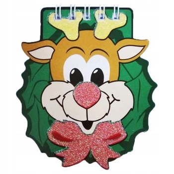 NOTESIK ŚWIĄTECZNY BN CHOINKA MIX