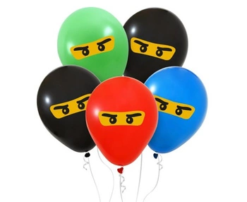 Balony Ninja, 12'/ 5 szt.