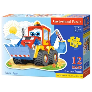 Castorland Puzzle12 Maxi  Funny digger