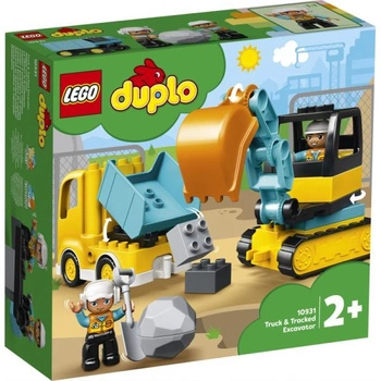 Lego Duplo Ciężarówka i Koparka Gąsienicowa 10931