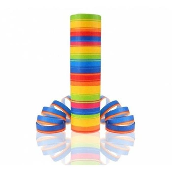 Serpentyna pap. Tęczowe paski, 18p/ 4m