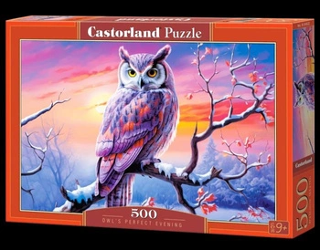 PUZZLE 500 OWL'S perfect evening