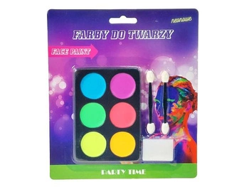 farby do malowania twarzy; 20x17cm