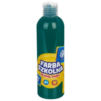 Farba Szkolna Plakatowa 250ml C.Zielona Astra