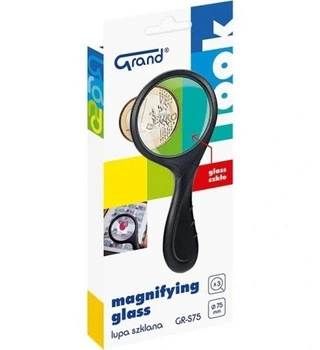 Lupa szklana GRAND - szkło powiększające 75 mm GR-S75