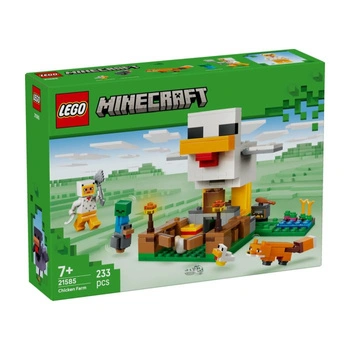 Klocki LEGO Minecraft Farma Kurczaków 21585