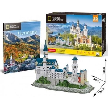 Puzzle 3D 121 el. National Geograpfic Zamek Neuschwanstein