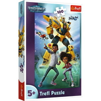 Puzzle 100 el. Drużyna Transformers