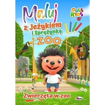 MALUJ Z JEŻYKIEM I SPRĘŻYNKĄ ZWIERZĘTA