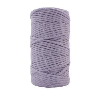 TRES Sznurek dekoracyjny baw. 50 mb pastel fiolet