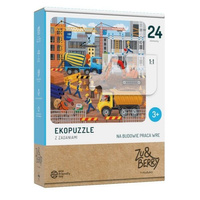 EkoPuzzle 24el. Na budowie praca wre Zu&Berry