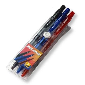 ŻELOPIS 3KOL CZAR,CZERW,NIEBIESKI