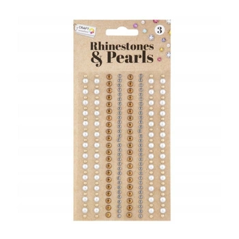 DŻETY I NAKLEJKI PERŁOWE ZŁOTE/ 8720257109340