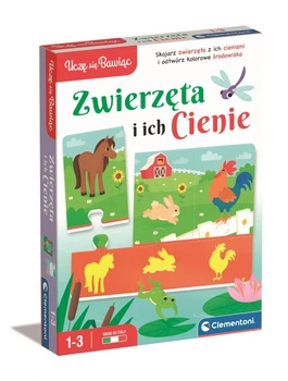 Clementoni Zwierzęta i ich cienie