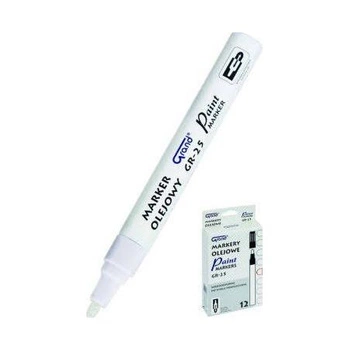 MARKER OLEJOWY BIAŁY