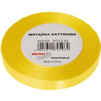 Wstążka satynowa 38mm/32m 82  kanarkowy