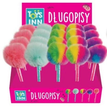 Długopis pompon z grą Stnux