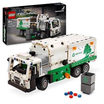Klocki Lego Technic, 42167, Śmieciarka Mack LR Electric