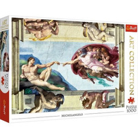 Puzzle 1000 el. Art Collection Stworzenie Adama