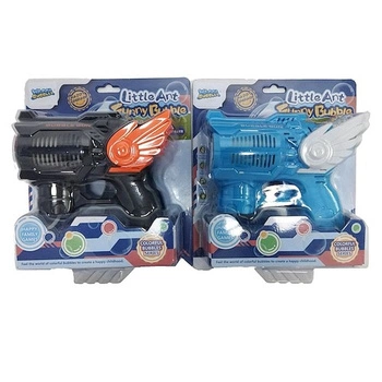 Pistolet do baniek+płyn, mix wzorów