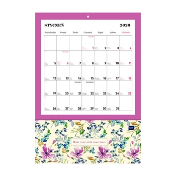 Kalendarz ścien.z kie.28x40cm Blossom 26
