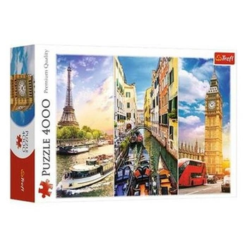 Puzzle 4000 el. WYCIECZKA PO EUROPIE