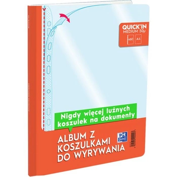 ALBUM A4 PP50 KOSZULKI DO WYRYWANIA