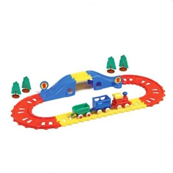 VIKING KOLEJKA Z MOSTEM