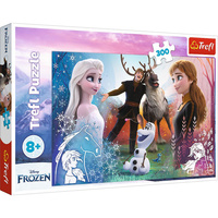 Puzzle 300 el. Magiczny Czas Frozen
