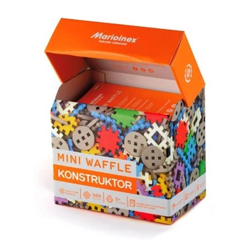 Marioinex Klocki Mini Waffle - 300 elementów