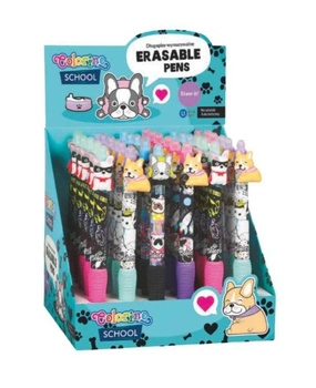 COLORINO - DŁUGOPIS WYMAZYWALNY AUTOMATYCZNY DOG CLOTHES