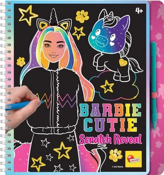 Lisciani Szkicownik Barbie Cutie Scratch Reveal