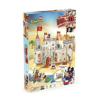 Puzzle 3D Zamek piratów Cubic Fun  