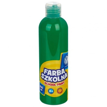 Farba Szkolna Plakatowa 250ml J.Zielona Astra