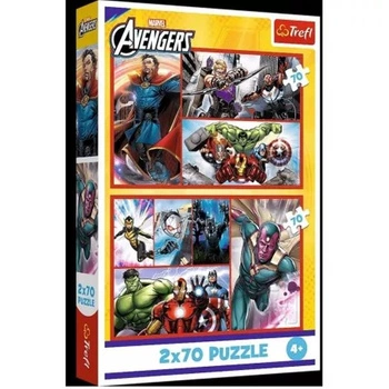 Puzzle 2x70 - Become a hero / Disney Marvel The Avengers