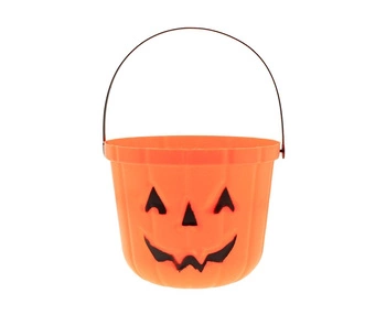 Wiaderko Uśmiechnięta Dynia, rozm. 18.5 x 15 cm