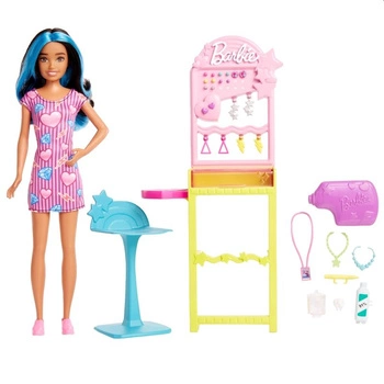Barbie Skipper Pierwsza praca - Przekłuwanie uszu Zestaw do zabawy HKD78